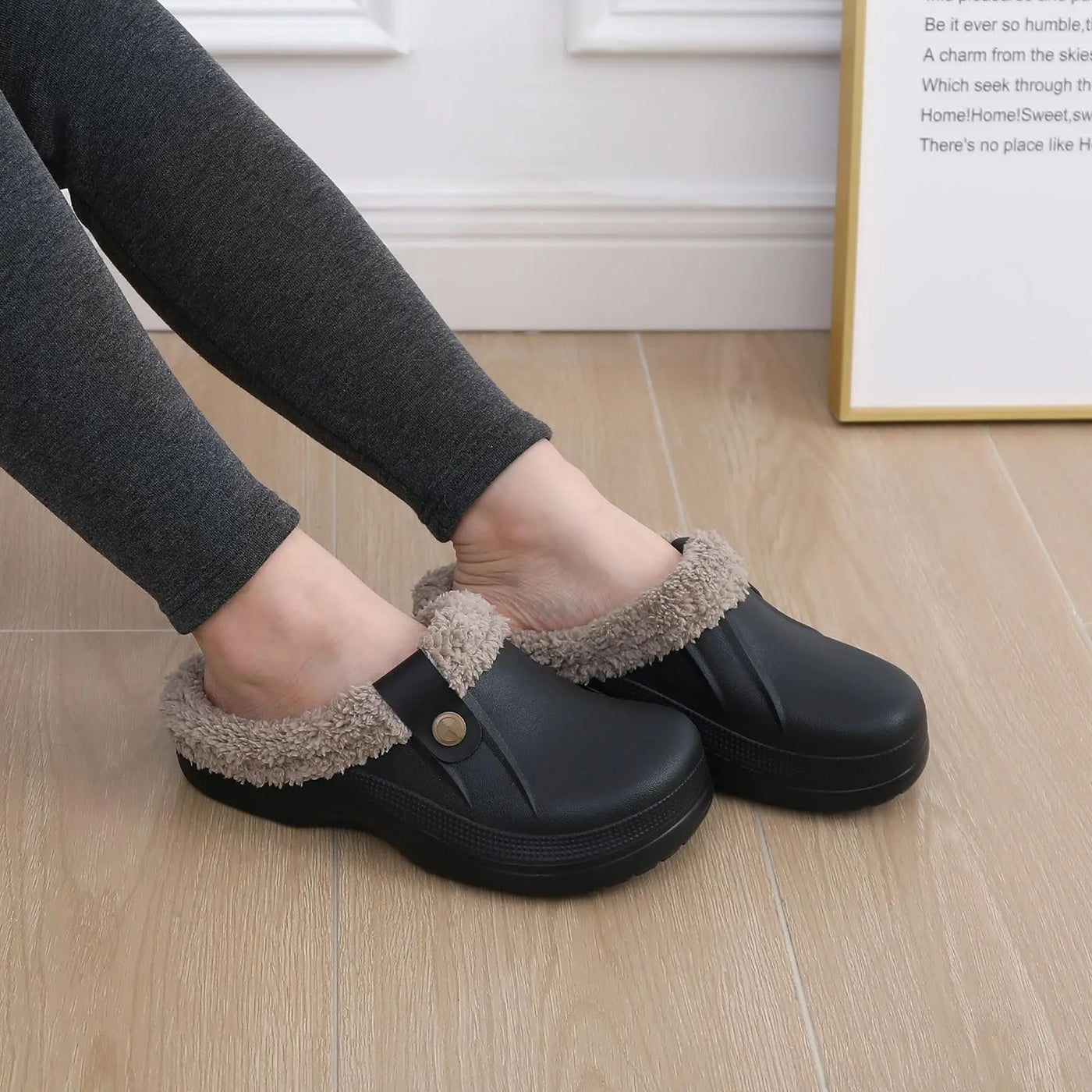 Smile Winter Cotton Men Shoes.