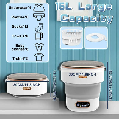 15L Small Washing Dryer Machine.