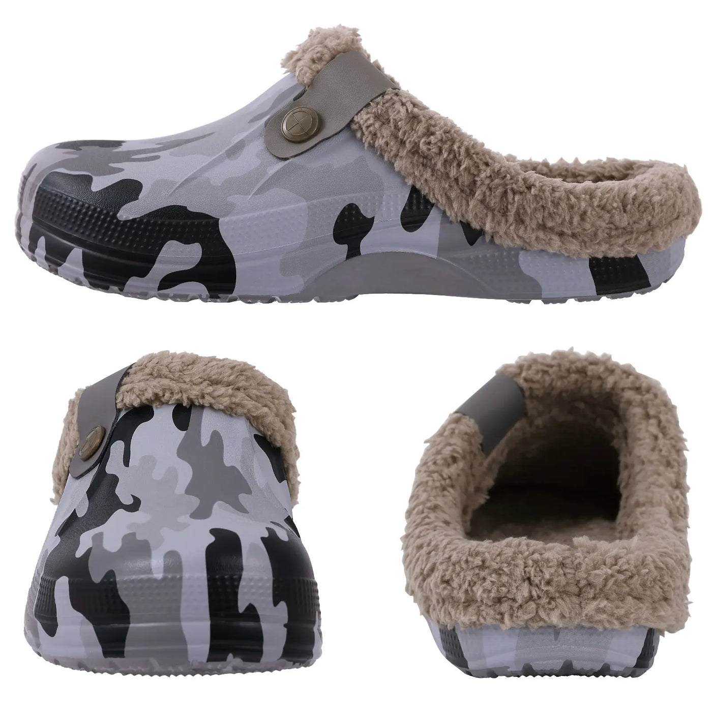 Smile Winter Cotton Men Shoes.