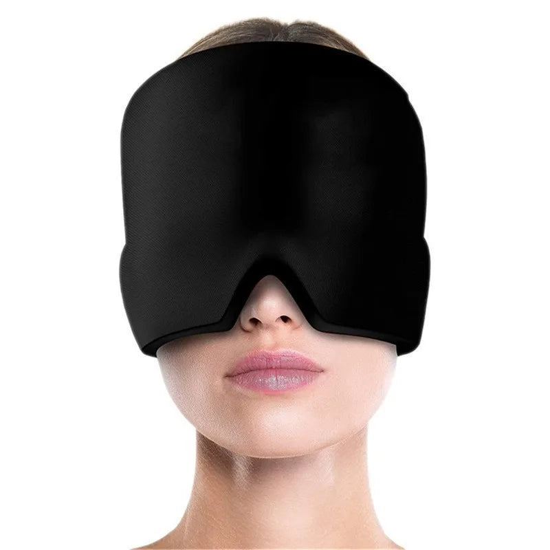 Migraine Relief Hat headache hat Gel Hot Cold Therapy.