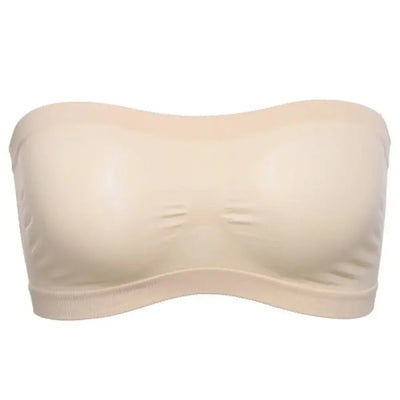 Breathable Mesh Tube Bra No breast pads