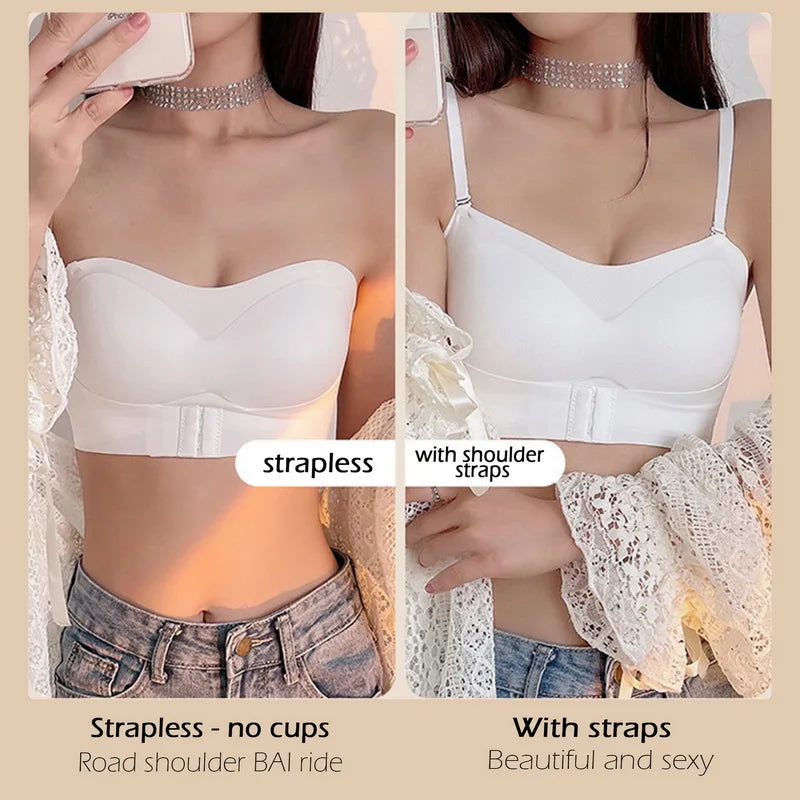 Invisible Strapless Sexy Bra.