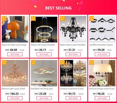 9 Head Candle Antler Chandelier.