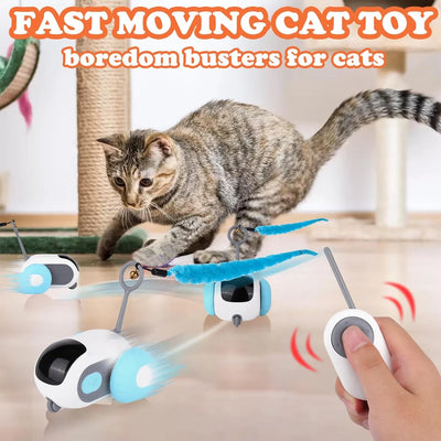 Cat Toy Automatic Moving Remote Controlled.