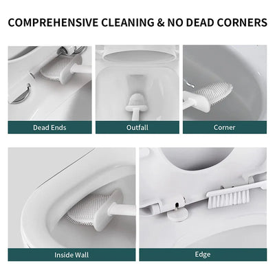 Wall Hanging Toilet Brush.