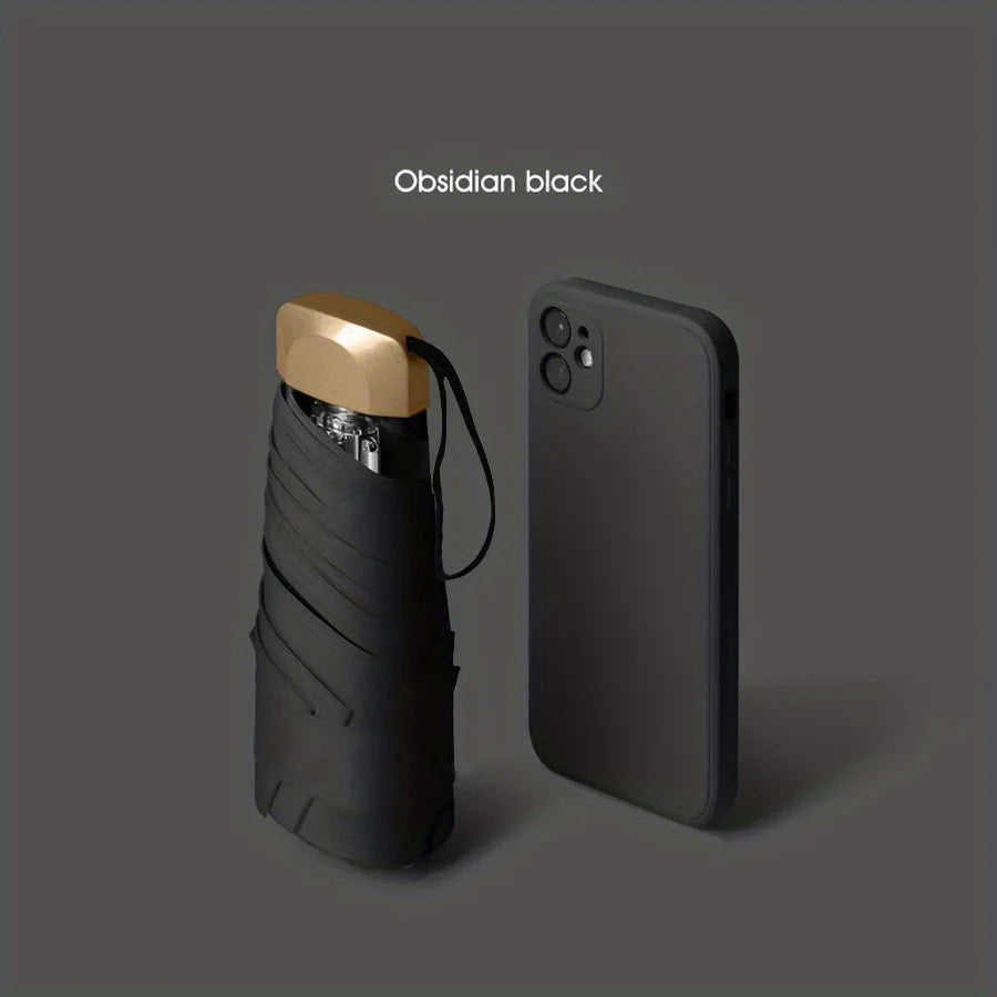 Outdoor Mini Ultralight Folding Umbrella.