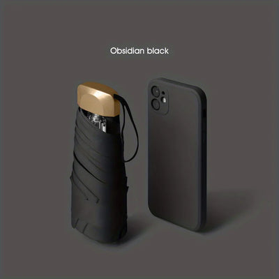 Outdoor Mini Ultralight Folding Umbrella.