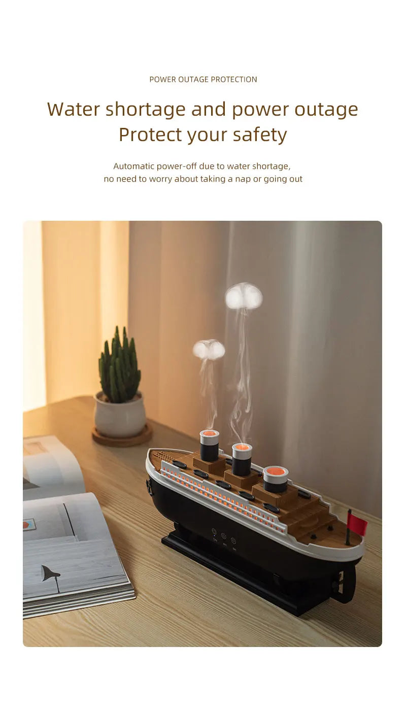 Air Humidifier Jellyfish Smoke Ring Spray.