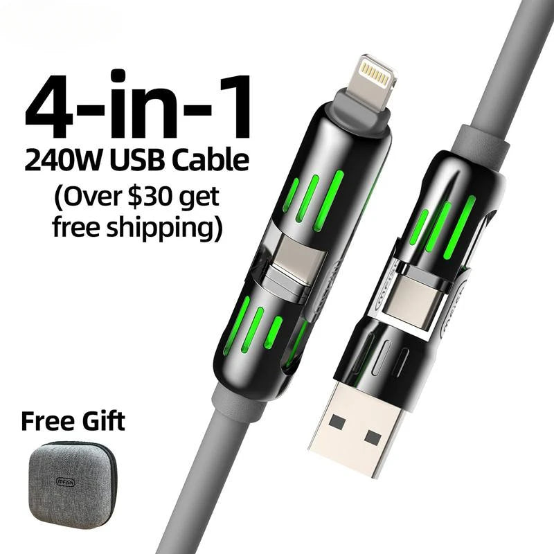 4-in-1 USB Charging Cable.