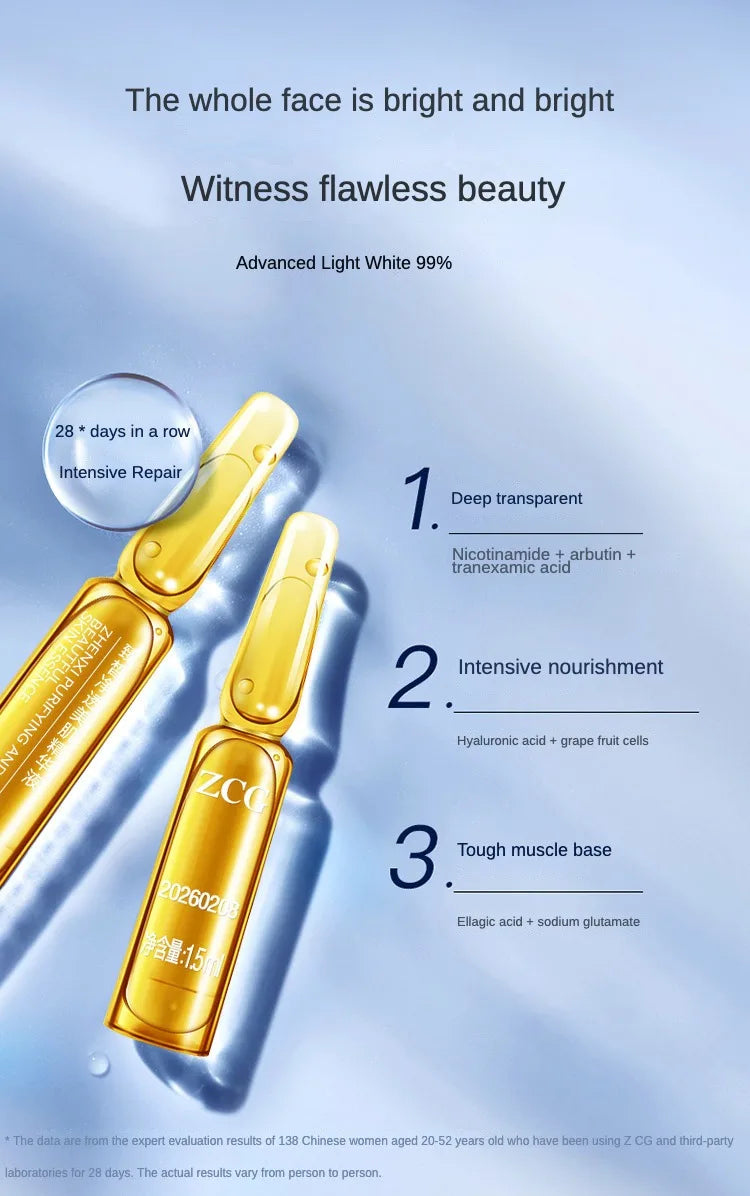 Niacinamide Facial Acne Serum Set Peptide Anti-Aging Wrinkle.