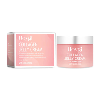 Collagen Jelly Cream Deep Hydrates Firming Glowing Reduce Wrinkle.