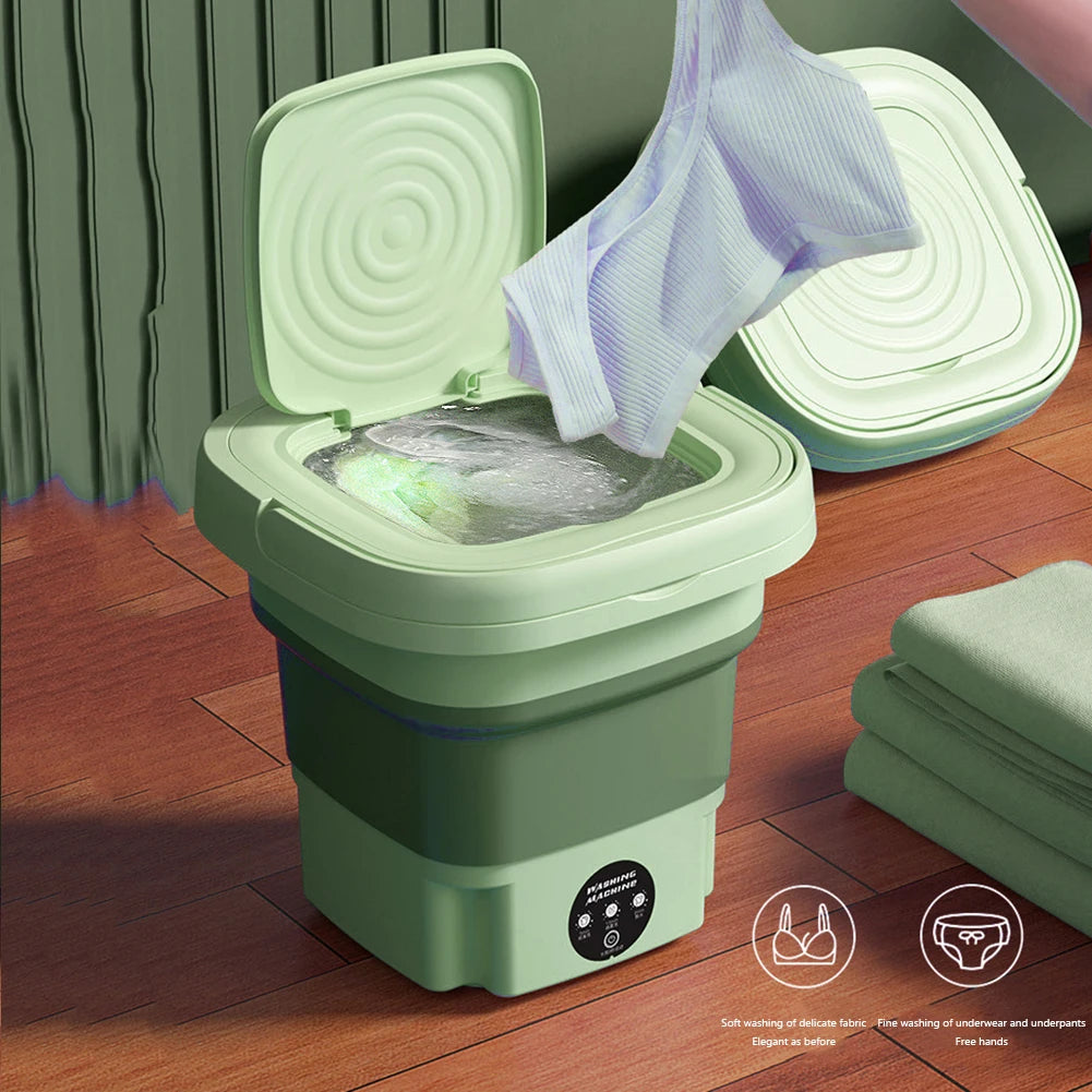 Foldable Mini Washing Machine.