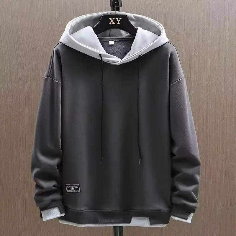 Men Hoodies Pullover Long Sleeve Sweatshirt.