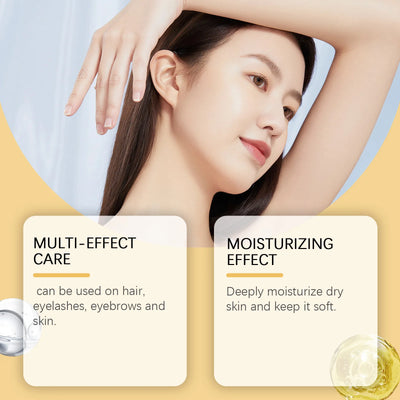 Organic Castor Oil Moisturizing Hair Eyelashes Eyebrows Emollient Relaxation Aromatherapy.