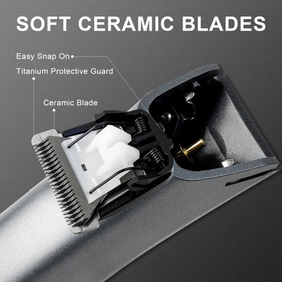 Electric Groin Hair Trimmer for Men Body Groomer.