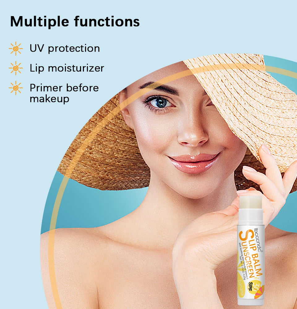Sunscreen Lip Balm Protection Moisturizer.