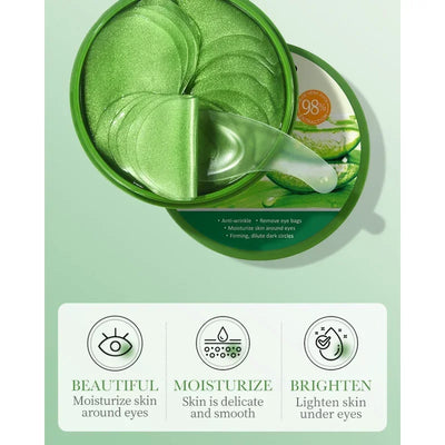 Aloe Collagen Soothing Eye Mask Moisturizing Repair Eye Dry Eye Mask.
