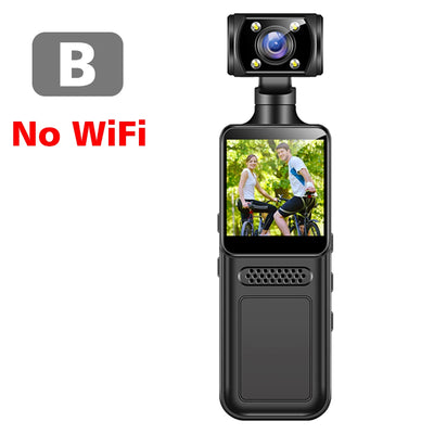 128GB 4K Ultra HD Action Mini Camera 180 Rotatable Vlog.
