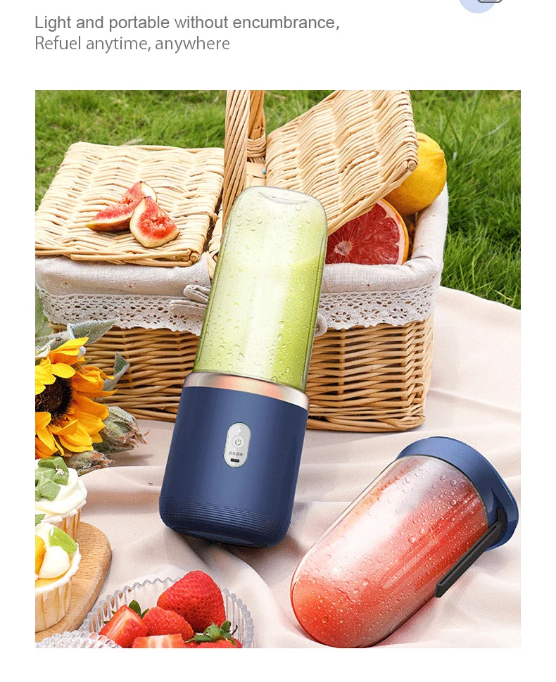 Portable Juicer Cup Smoothie Fruit Blender.