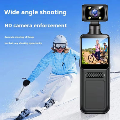 128GB 4K Ultra HD Action Mini Camera 180 Rotatable Vlog.