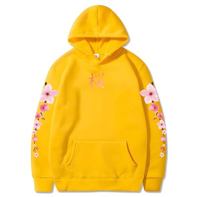 Japanese Blossom Sakura Graphic Hoodies.