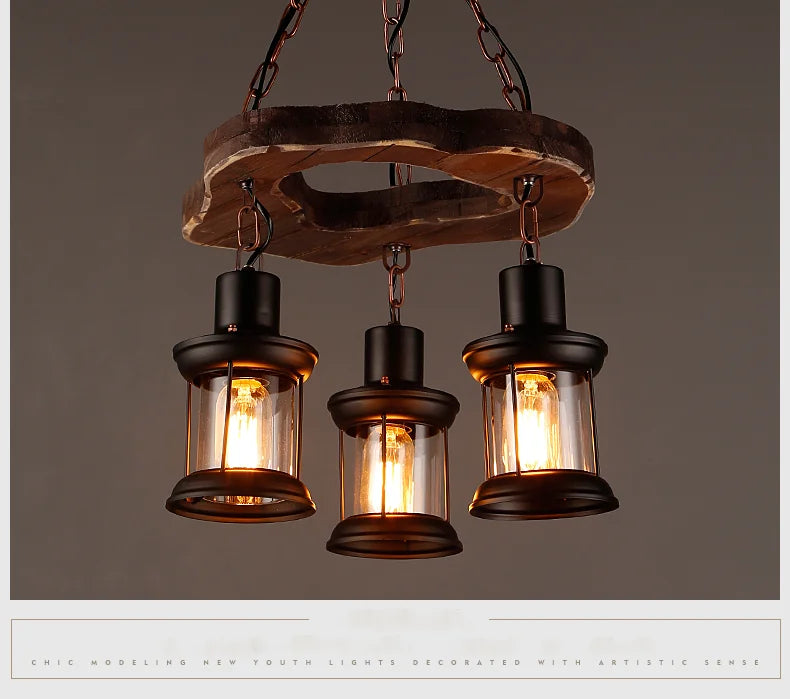 Wheel Pendant lights Metallic luster Hanging Lamps.