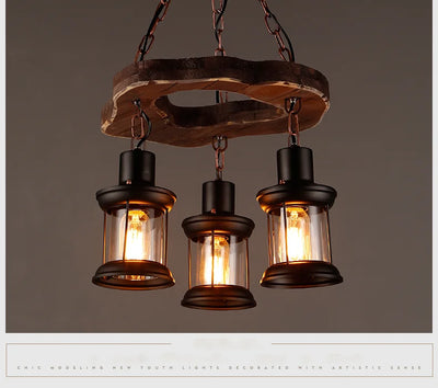 Wheel Pendant lights Metallic luster Hanging Lamps.