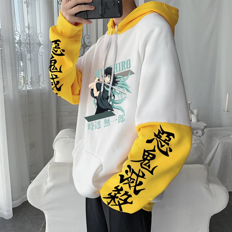 Men Cool Cartoon Printed Sweatshirt Plus Size.