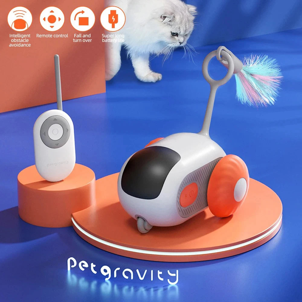 Cat Toy Automatic Moving Remote Controlled.