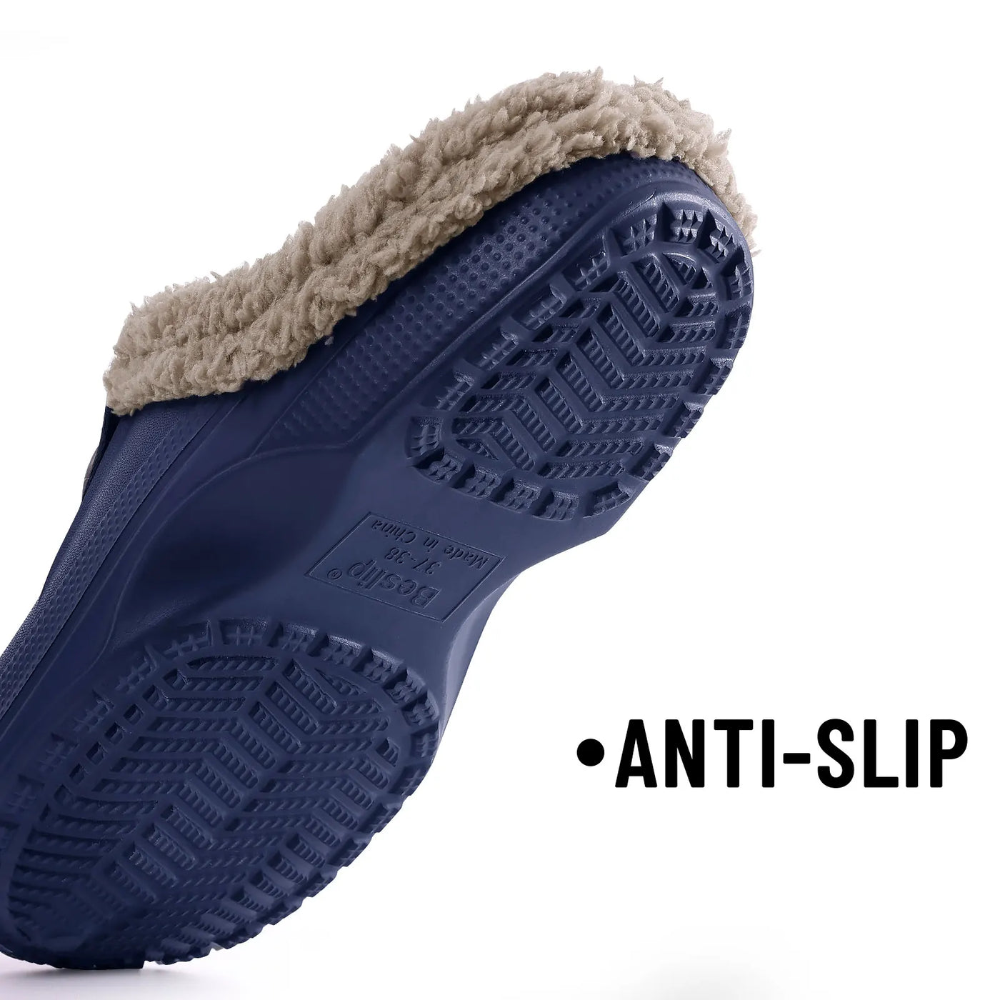 Smile Winter Cotton Men Shoes.