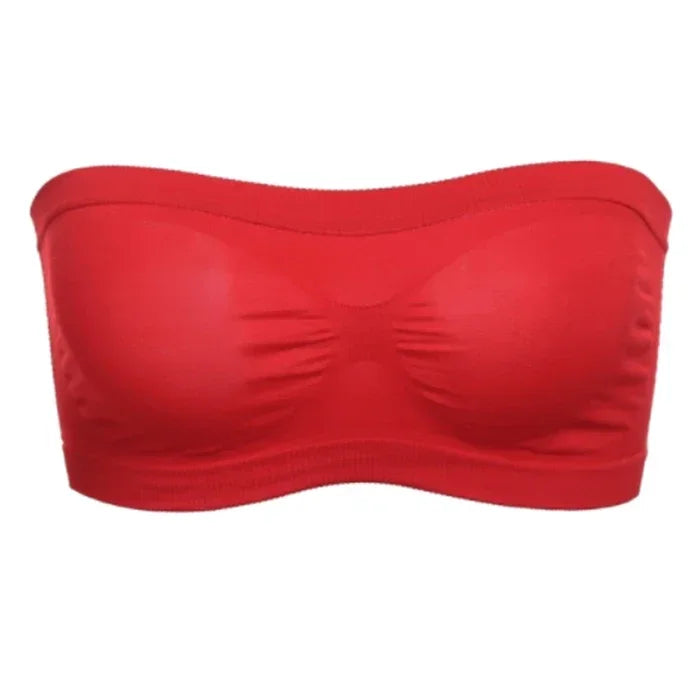 Women Breathable Mesh Tube Bra.
