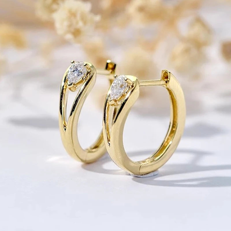Unique Design Hoop Earrings.
