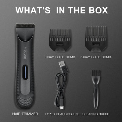 Electric Groin Hair Trimmer for Men Body Groomer.