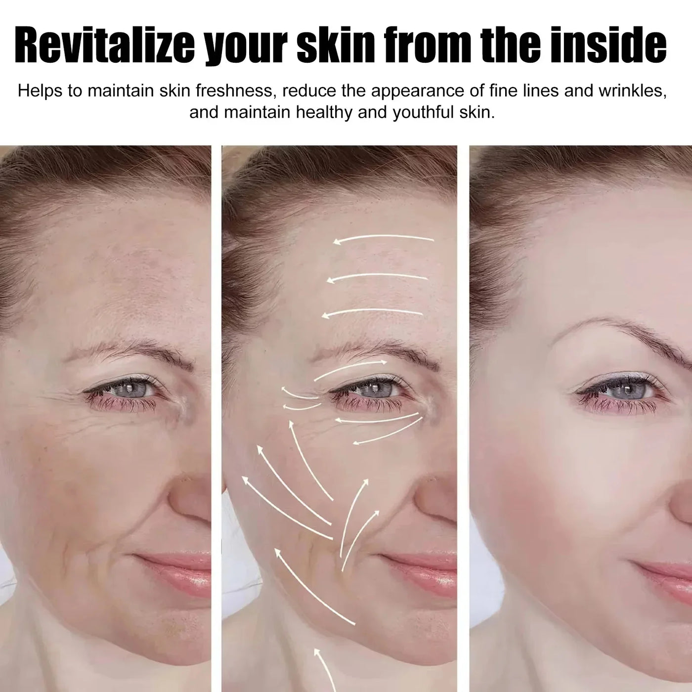 Retinol Wrinkle Remover Face Set Serum.