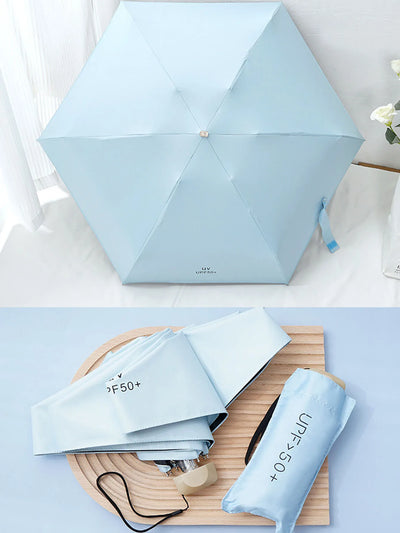 Outdoor Mini Ultralight Folding Umbrella.