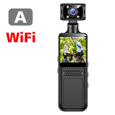 128GB 4K Ultra HD Action Mini Camera 180 Rotatable Vlog.