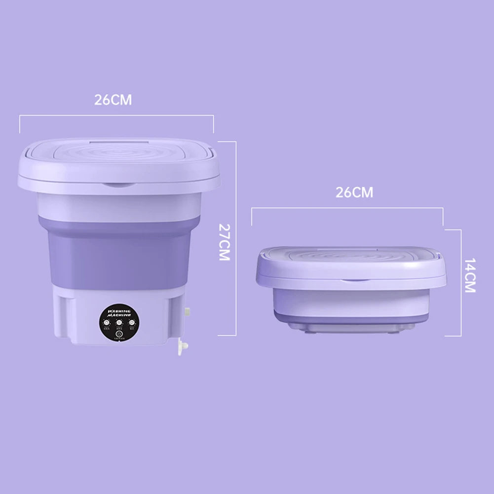 Foldable Mini Washing Machine.