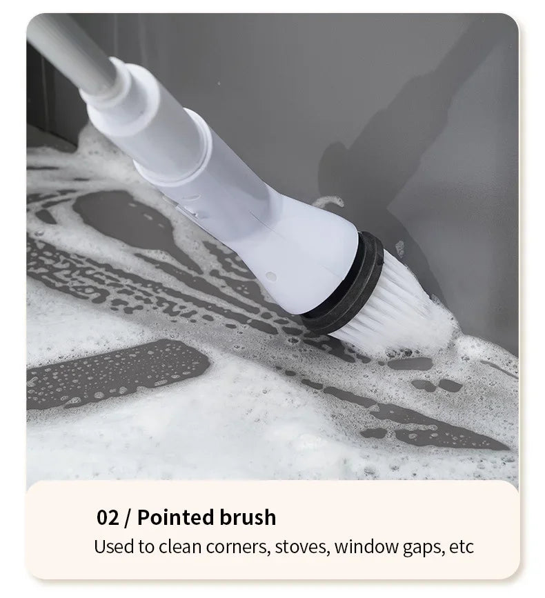 Wireless Electric Cleaning Brush.