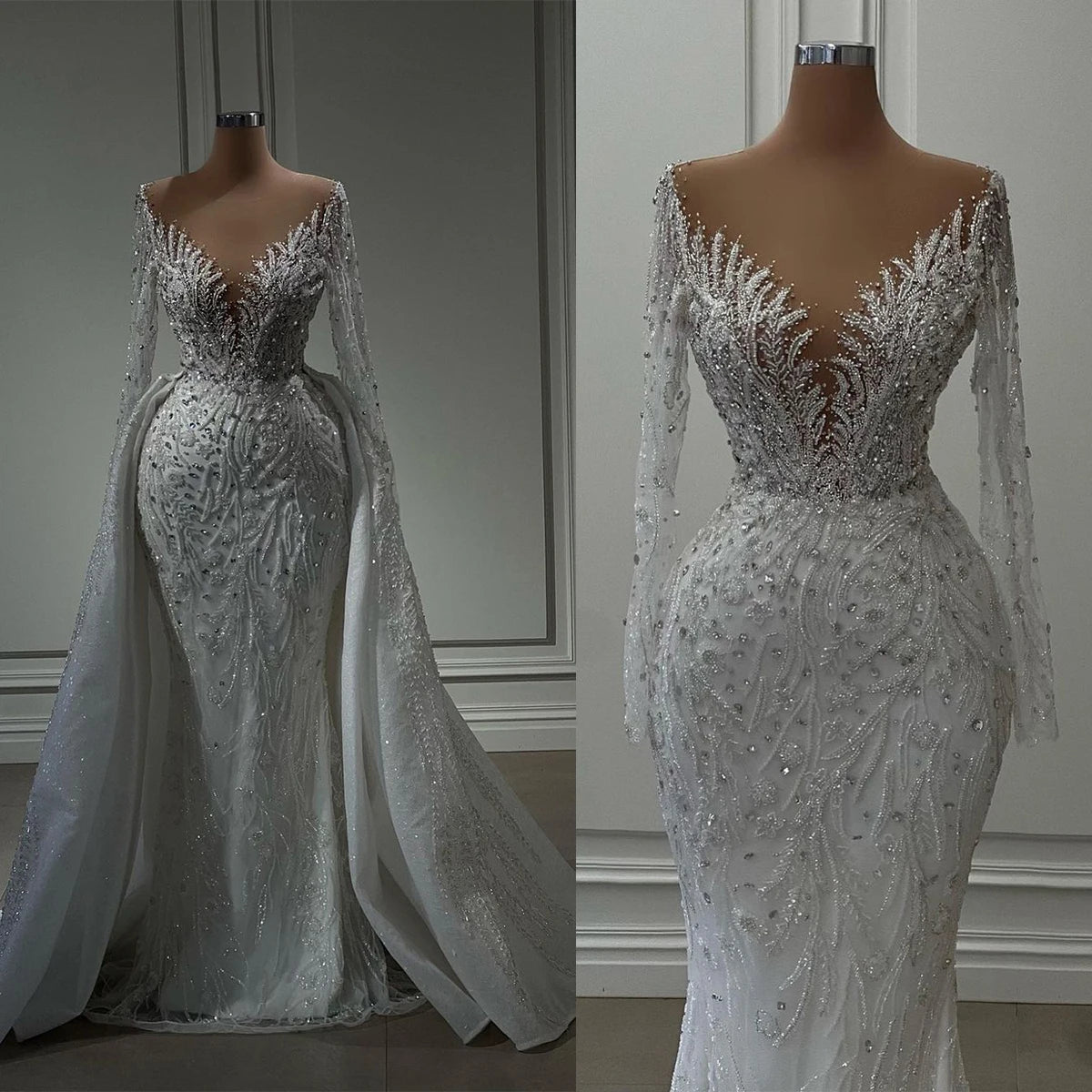 Crystals Wedding Dress