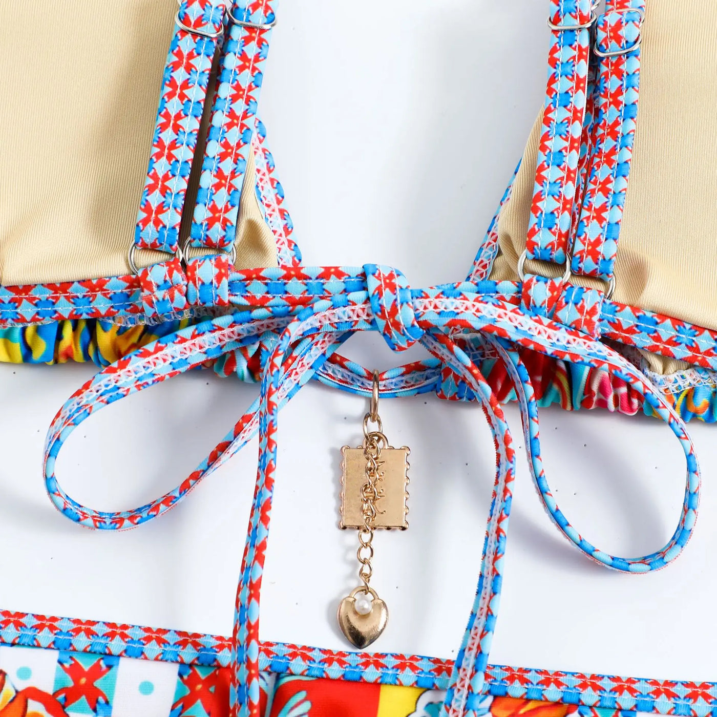 Bikini with Bohemian Print.