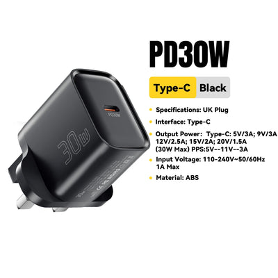 Type C Fast Charger For iPhone & Samsung.