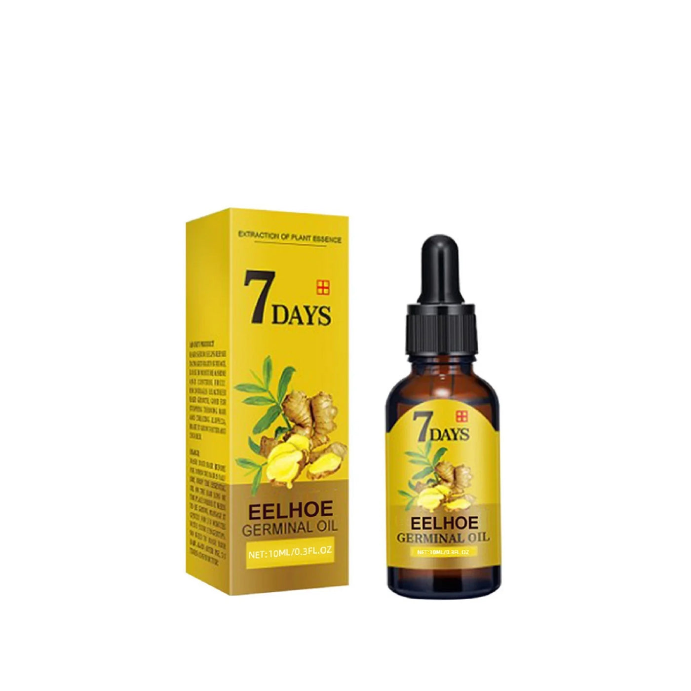 Ginger Hair Care Oil Hair Roots Scalp Treatment.