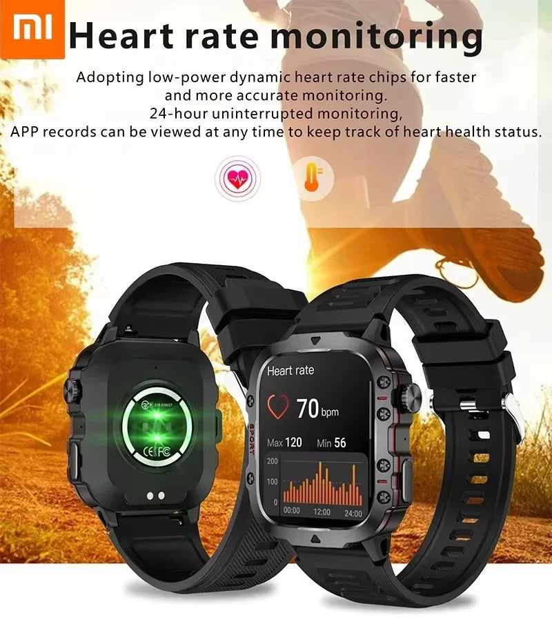 Smartwatch Waterproof Bluetooth Call Ai Voice.