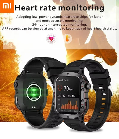 Smartwatch Waterproof Bluetooth Call Ai Voice.
