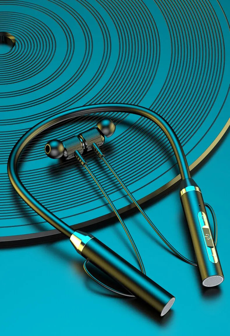 Wireless Headphones Bluetooth 5.0 Neckband Earphones.