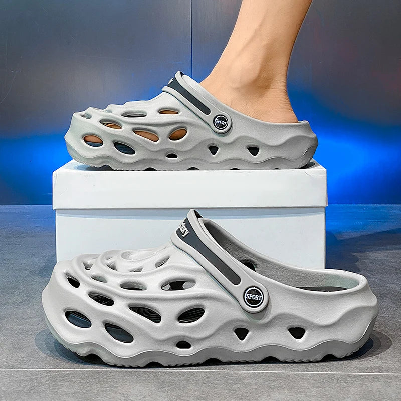 Comfortable Soft Outdoor Sandals Slippers Beach Clogs.