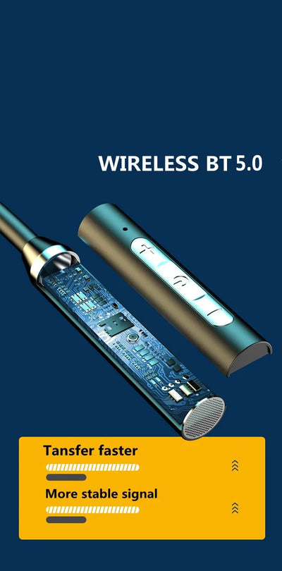 Wireless Headphones Bluetooth 5.0 Neckband Earphones.