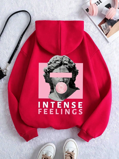 Women Comfortable Hoodies Casual Sports.
