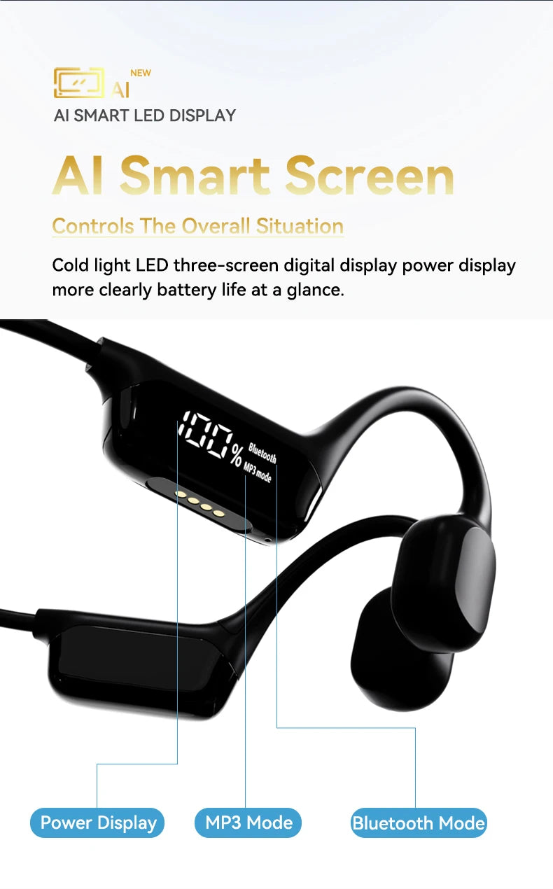 Bluetooth Wireless Swimming Headsets.