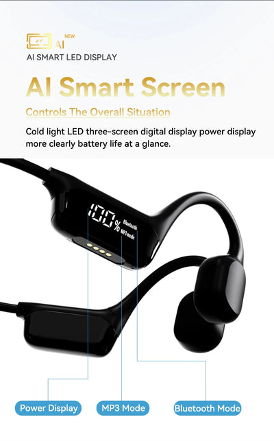 Bluetooth Wireless Swimming Headsets.